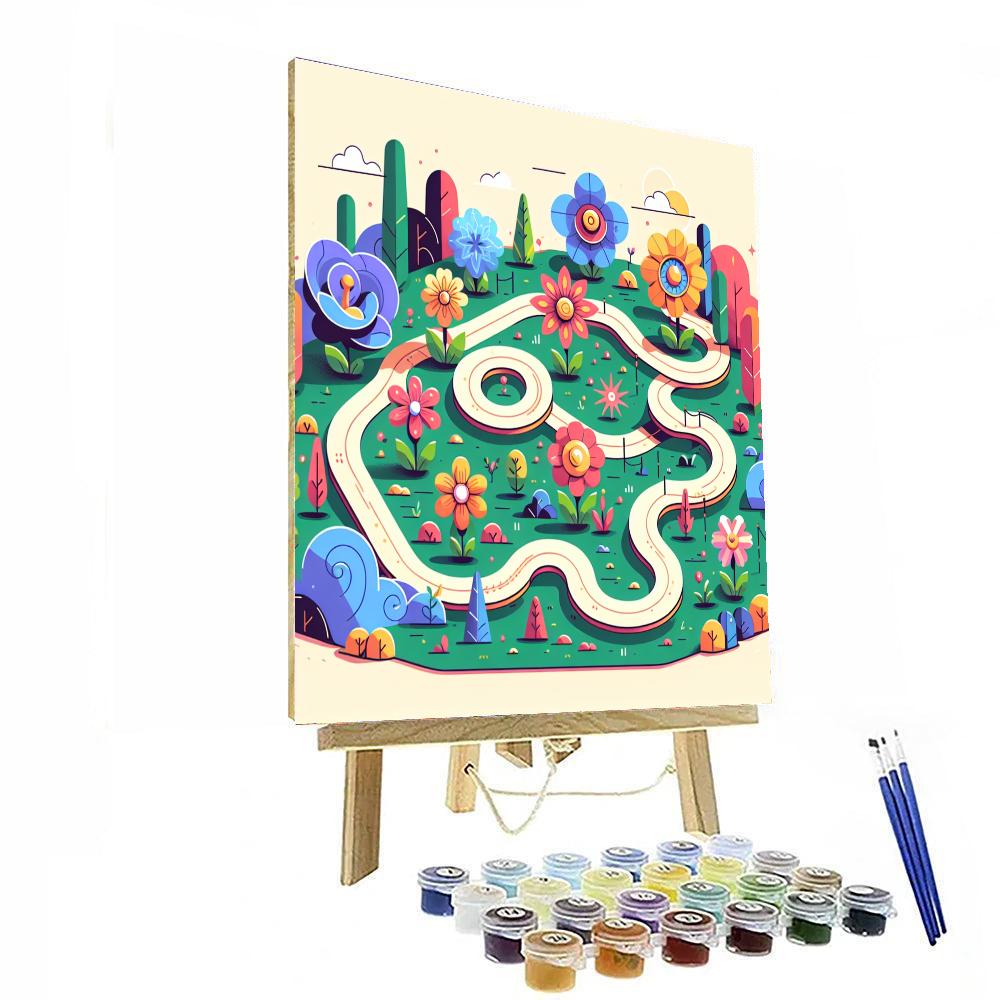 Magic Garden Journey Numbered Painting Kits