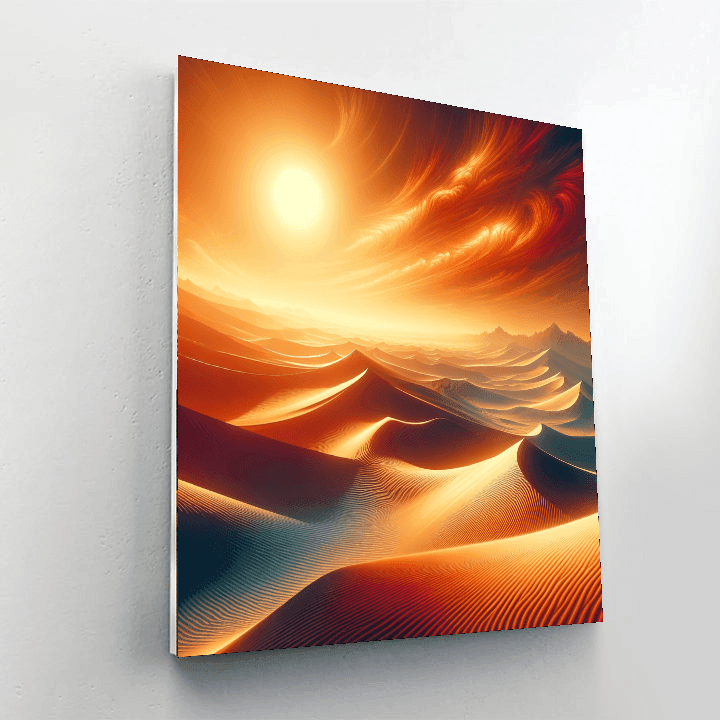 Desert Mirage Mystery Paint By Numbers