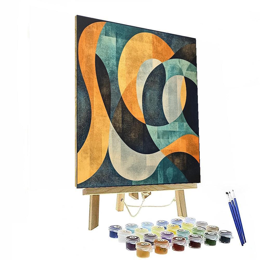 Max Ernst Inspired Imaginative Echoes  Painting Number Kit