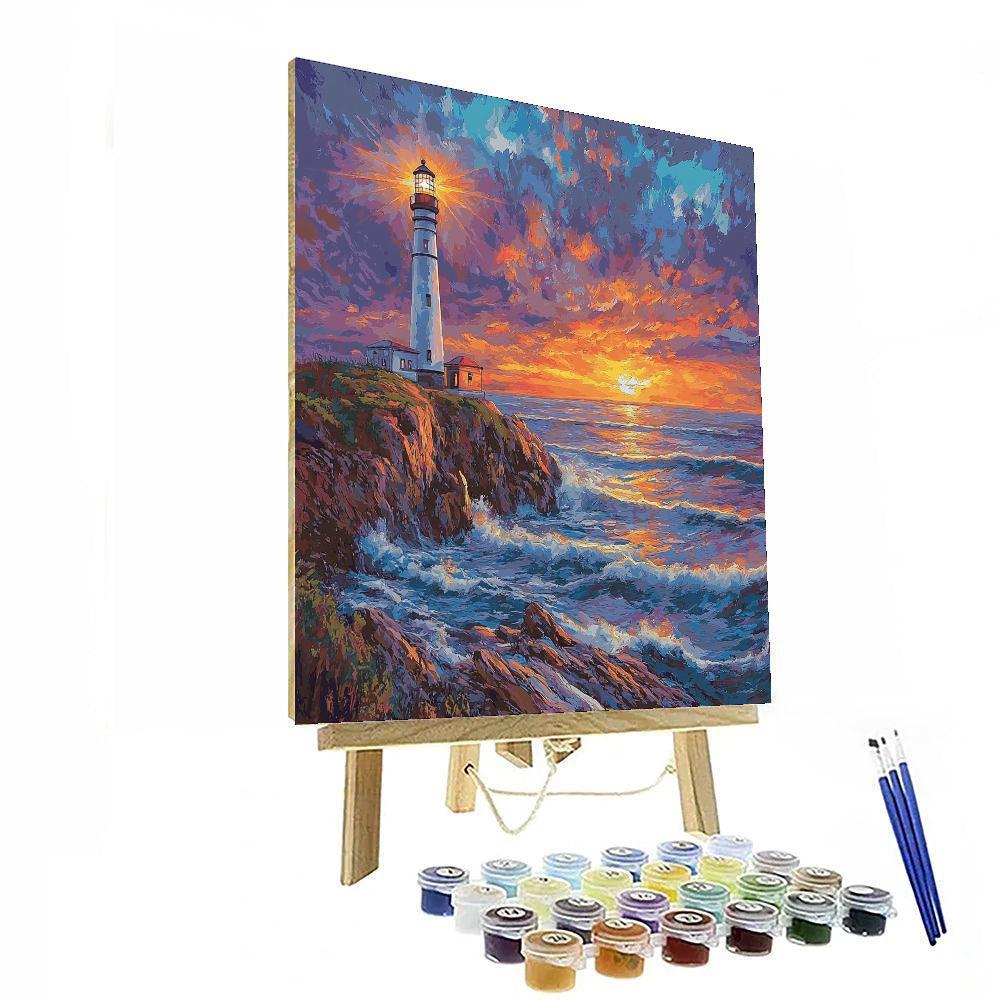 Mother's Guiding Light Paint By Color