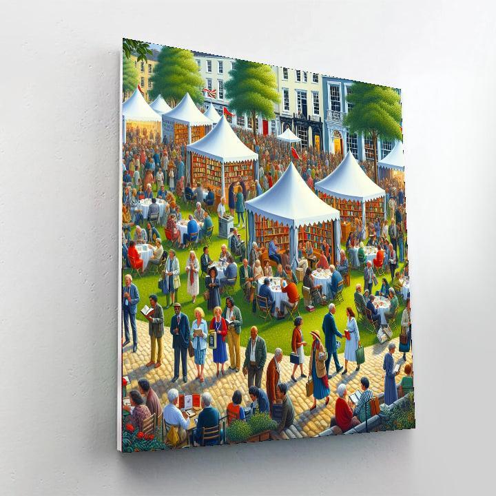 Cheltenham Literature Festival - Uk Painting By Numbers Kit