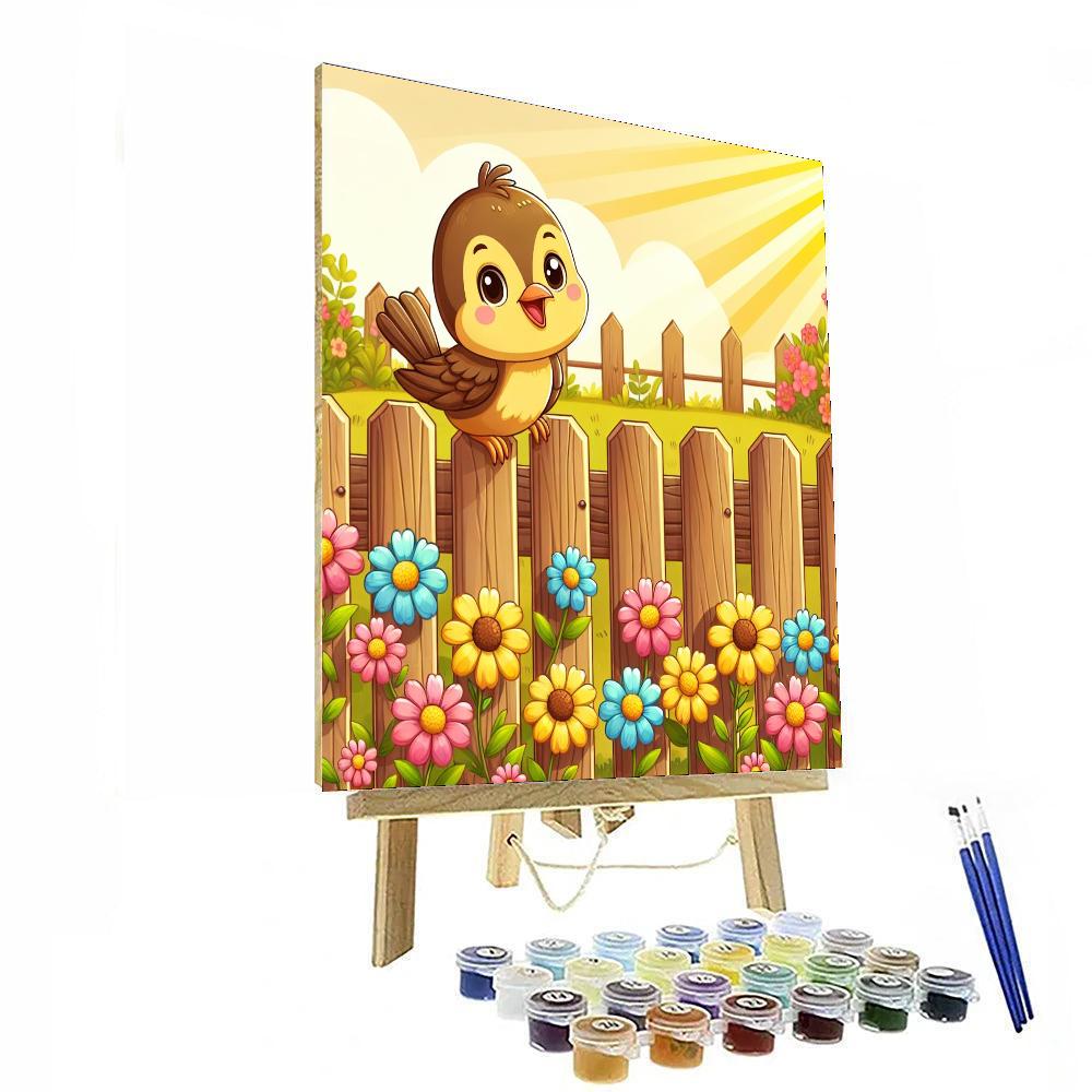 Spunky Sparrow Numbered Painting Kits