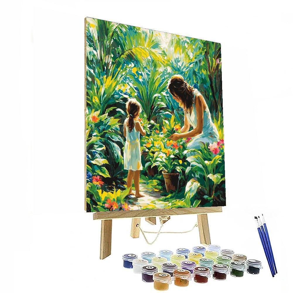 Gardens Of The Heart Paint By Numbers