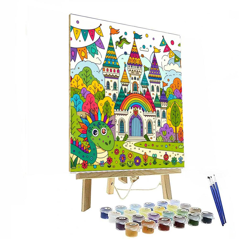 My Fantasy Castle Painting By Numbers Kit