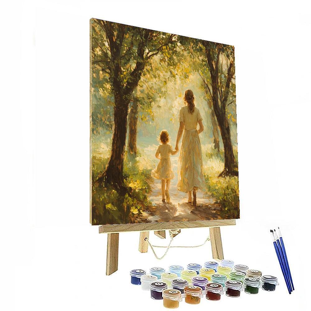 Sunlight On Shared Journeys Paint By Numbers