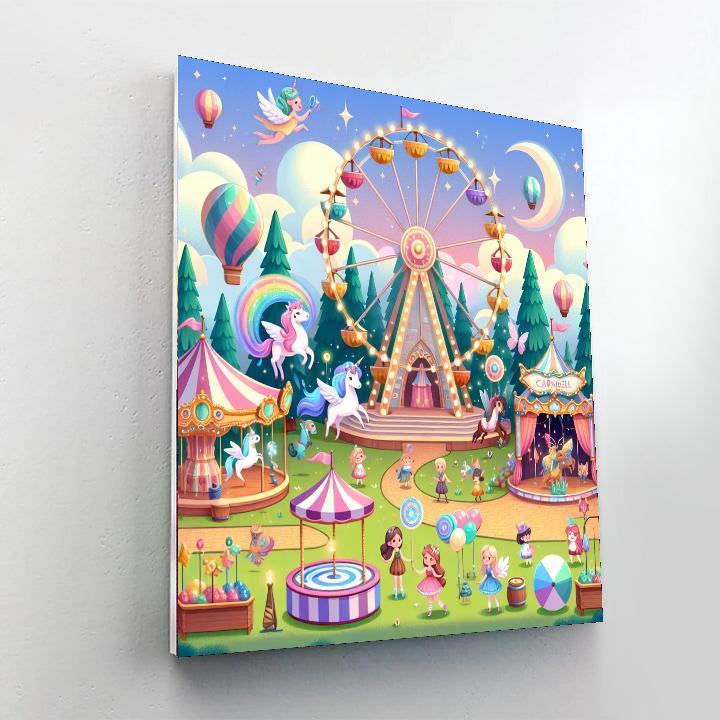 Magical Carnival Quest Painting Number Kit