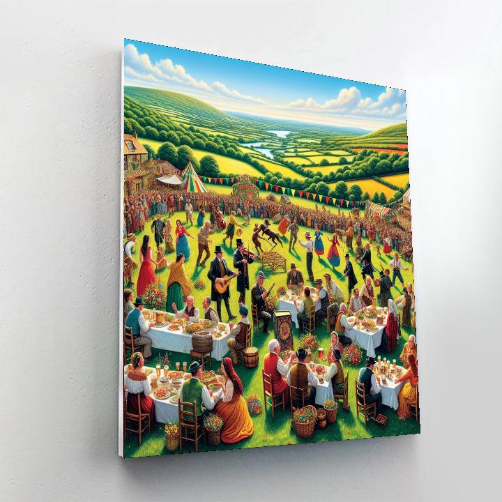 Lughnasadh - Ireland Numbered Painting Kits