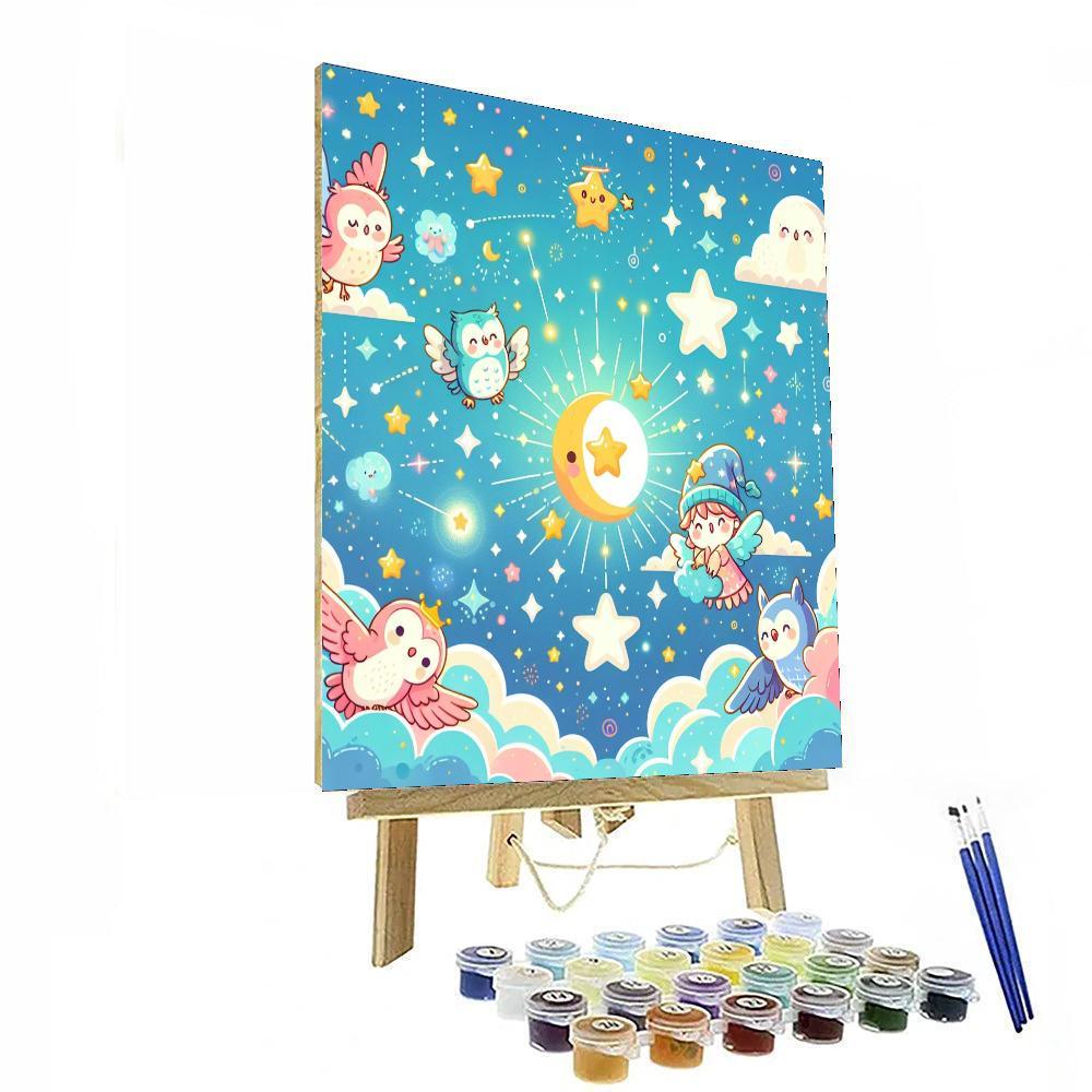 Magical Night Sky Adventure Paint By Numbers Kits