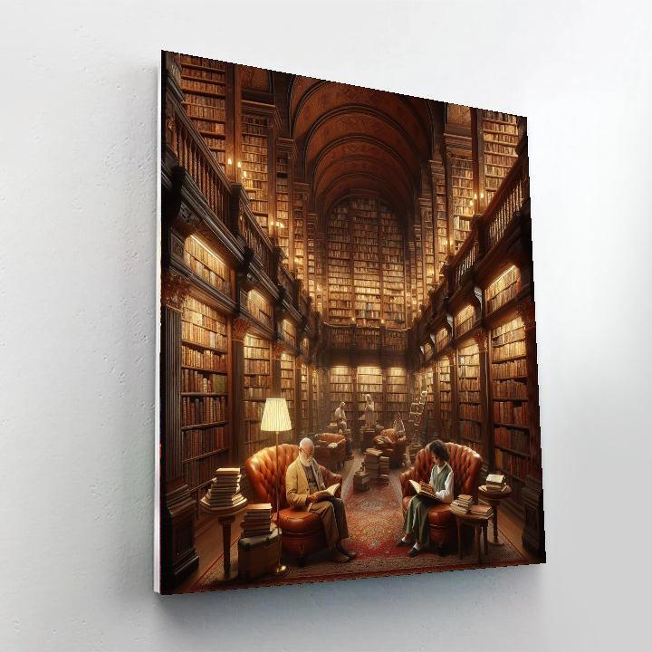 Library Of Timeless Tales DIY Paint By Numbers