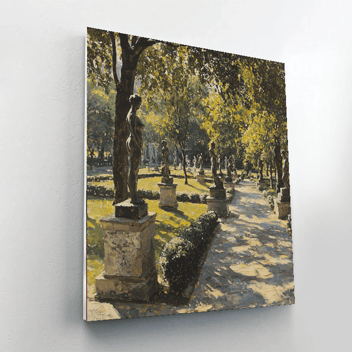 Oslo's Vigeland Sculpture Park Paint By Numbers Kits