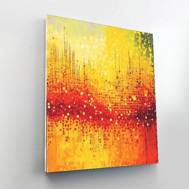 Georges Seurat Inspired Colorful Resonance  Paint By Numbers Kits