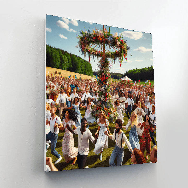 Midsummer Celebration Painting By Numbers Kit