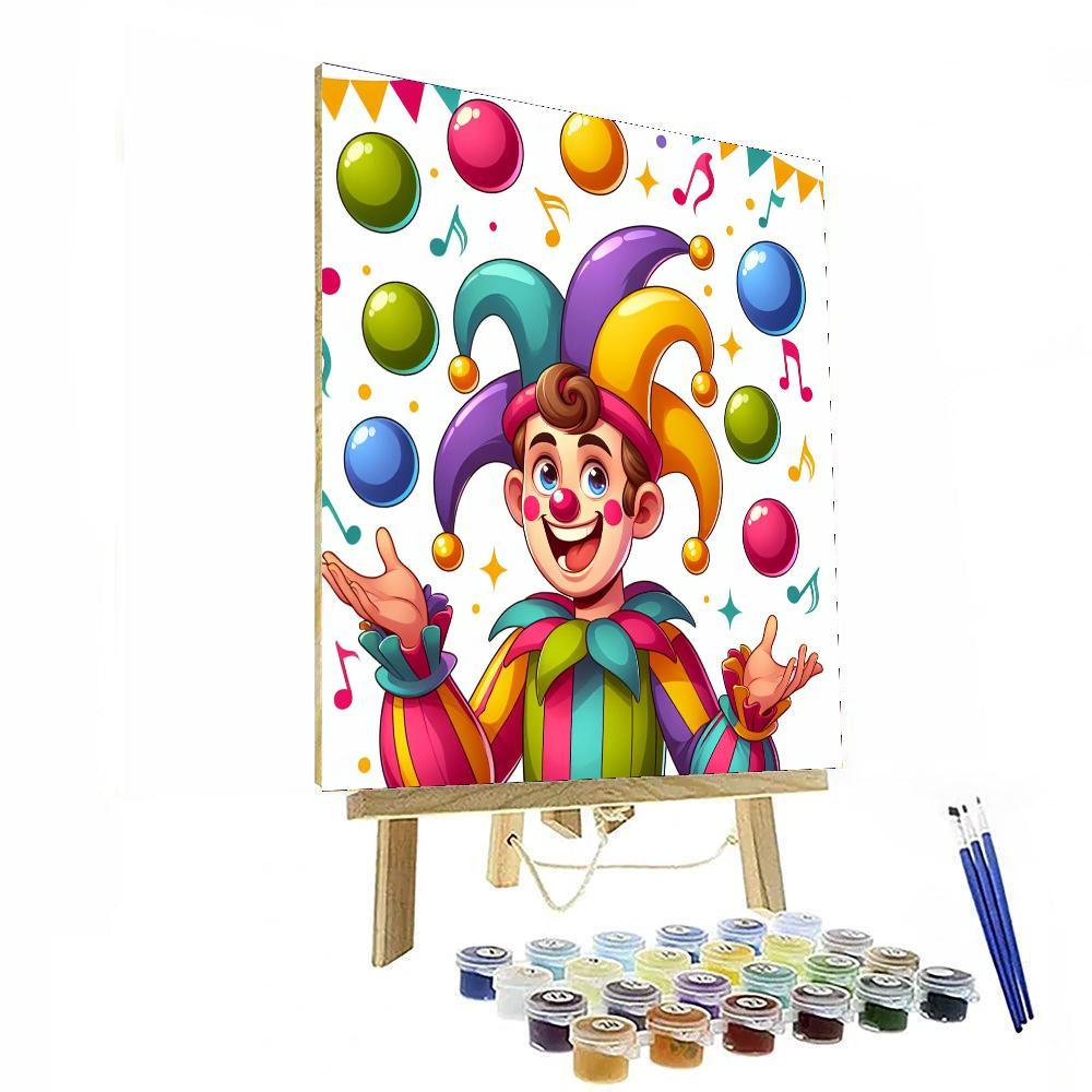 Jolly Jester Painting Number Kit