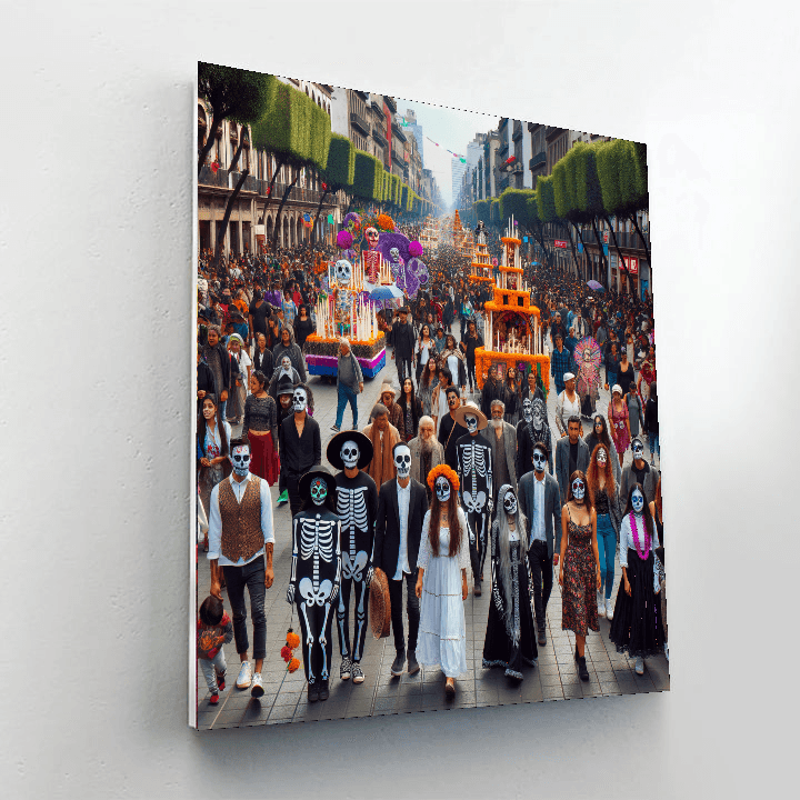 Day Of The Dead Festival - Mexico City, Mexico Paint By Number