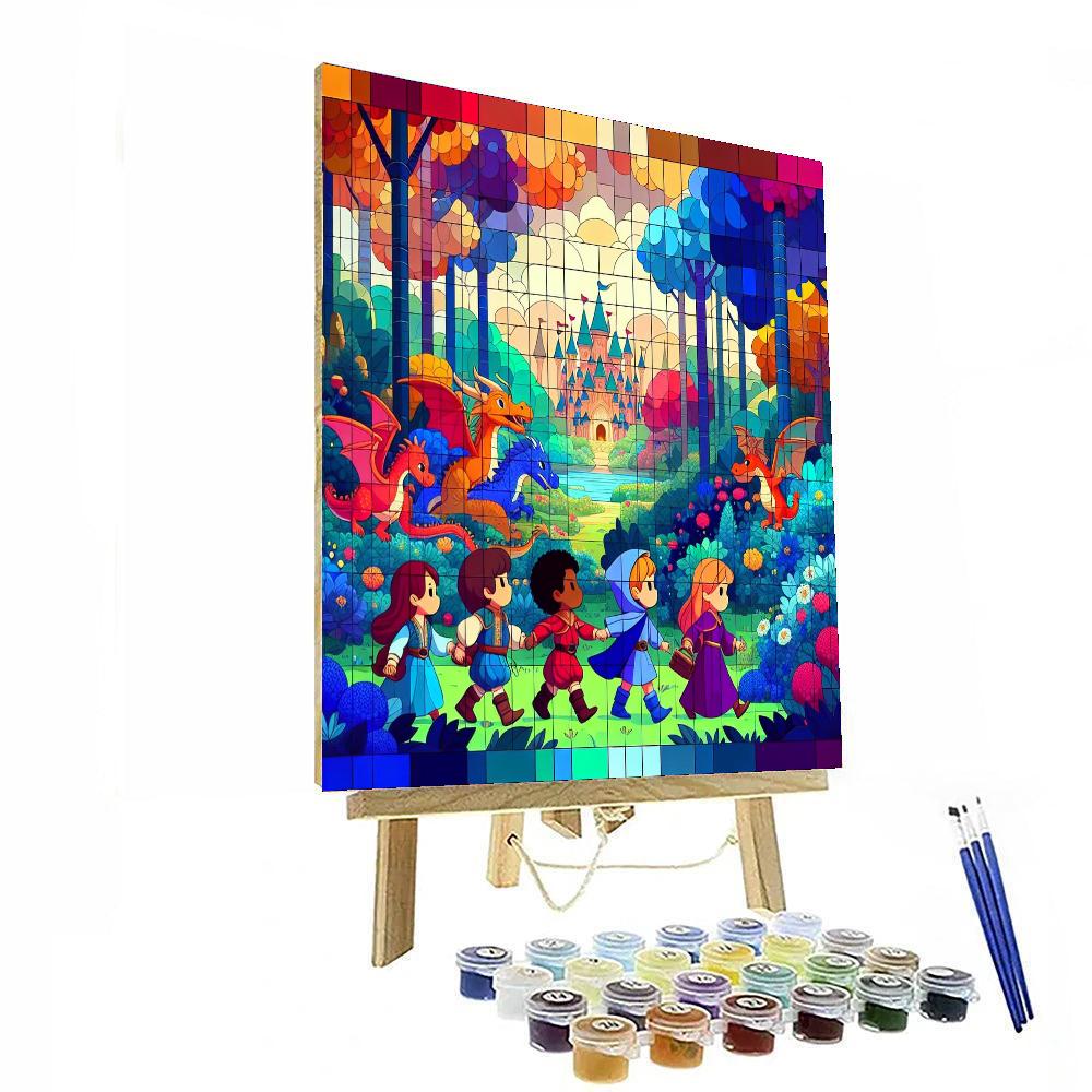 Adventure Quest Kingdom Paint By Number