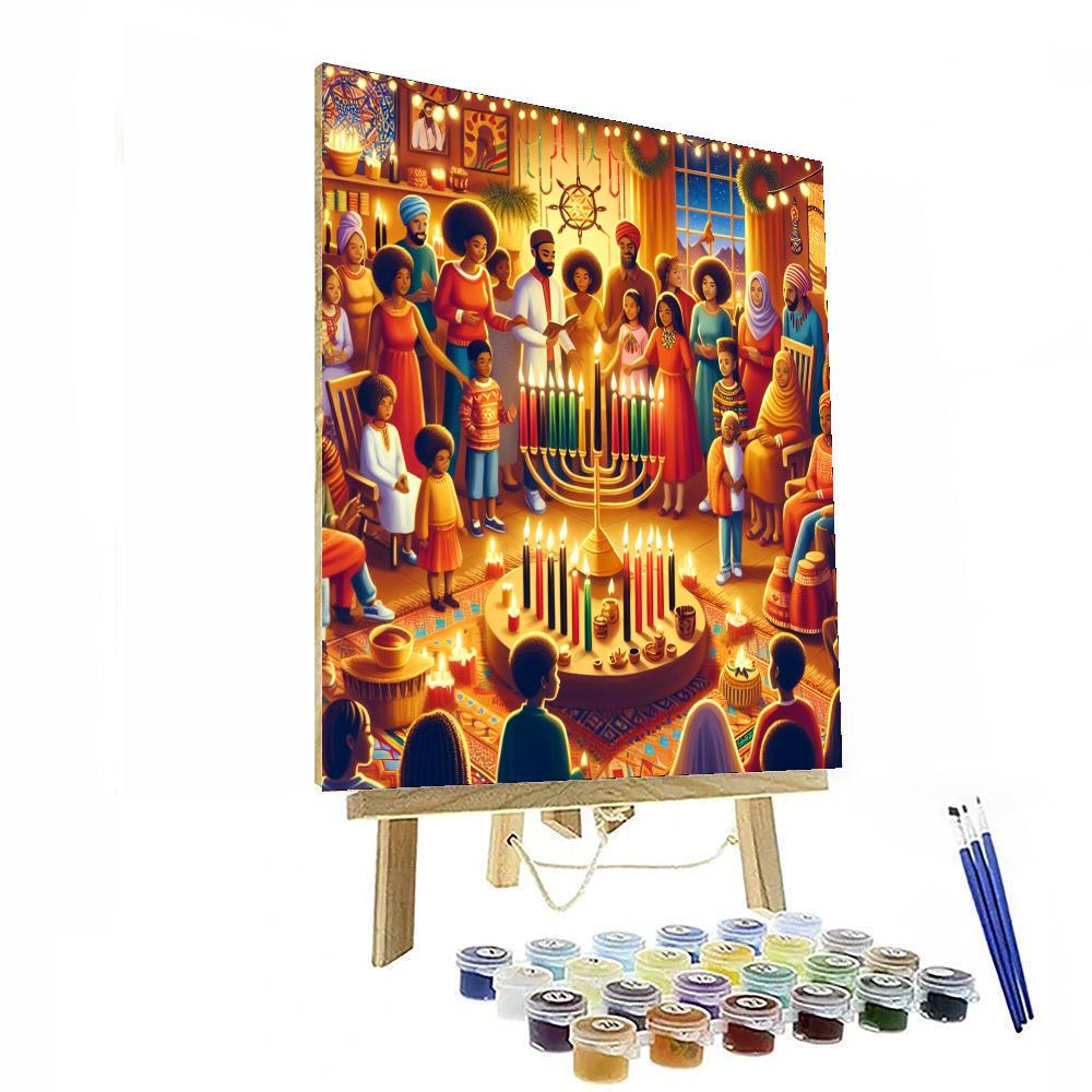 Kwanzaa Painting Number Kit