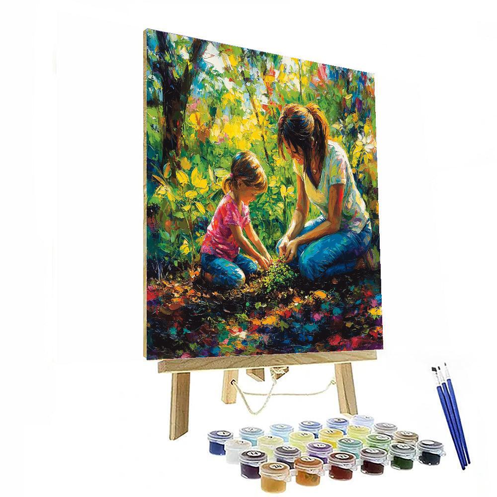 Our Little Garden Paint By Number