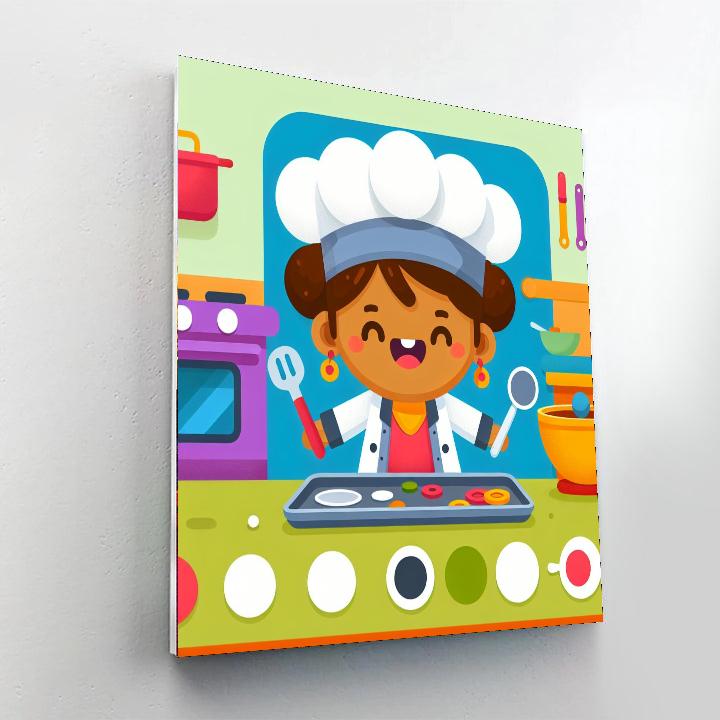 Jolly Chef Cooking Fun Paint By Color