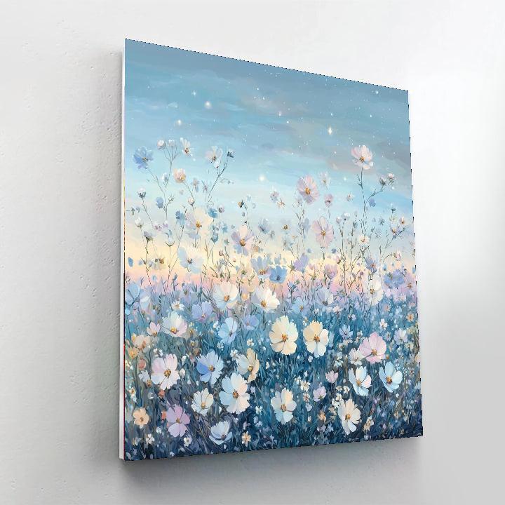 Leonardo Da Vinci Inspired Whispers Of The Celestial Garden  Paint By Numbers Art