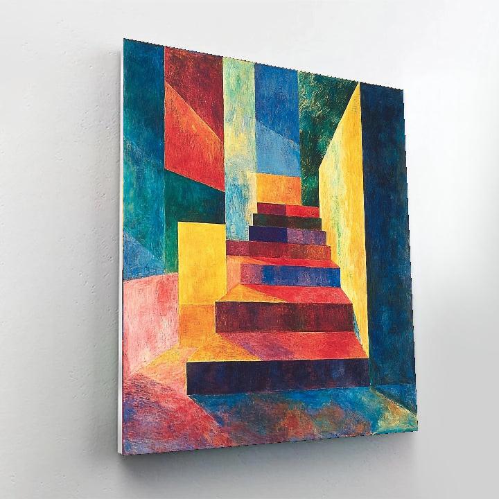 Paul Cézanne Inspired Geometric Euphoria  Paint By Numbers Kits