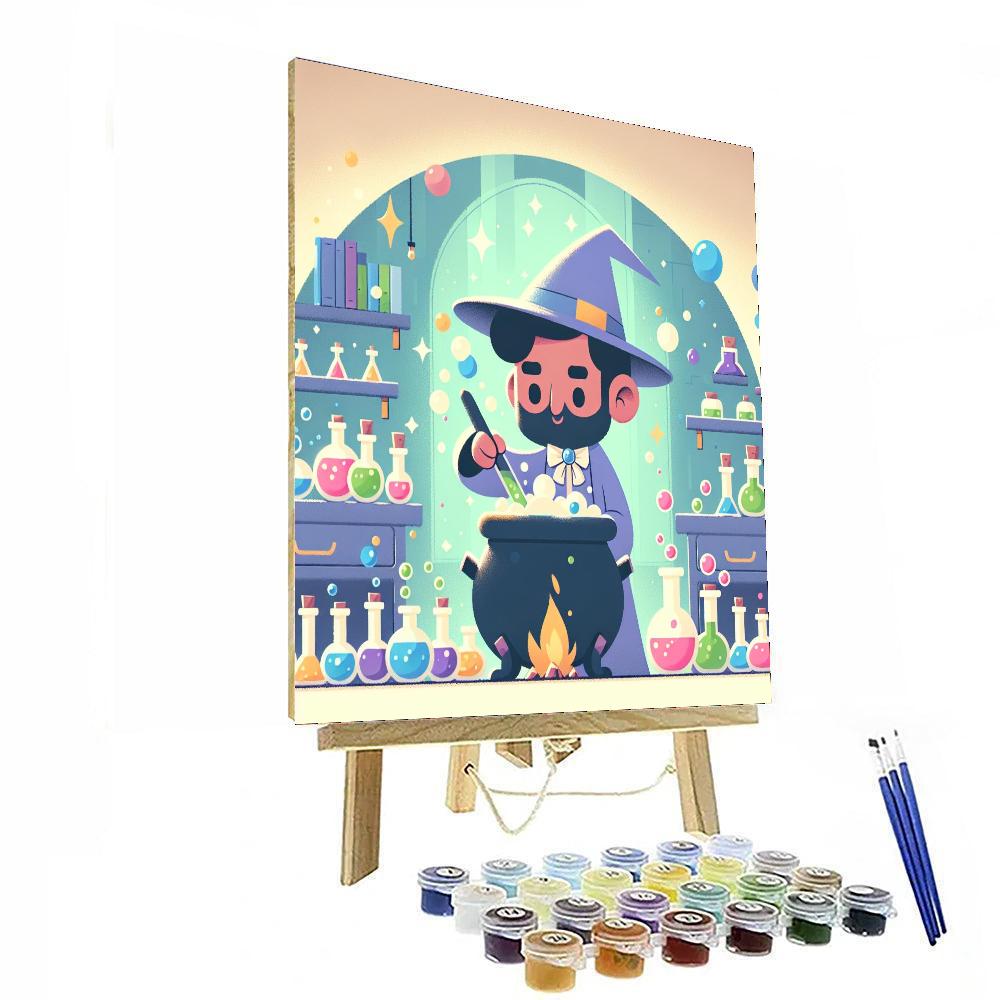 Magic Potion Mix-up Number Painting