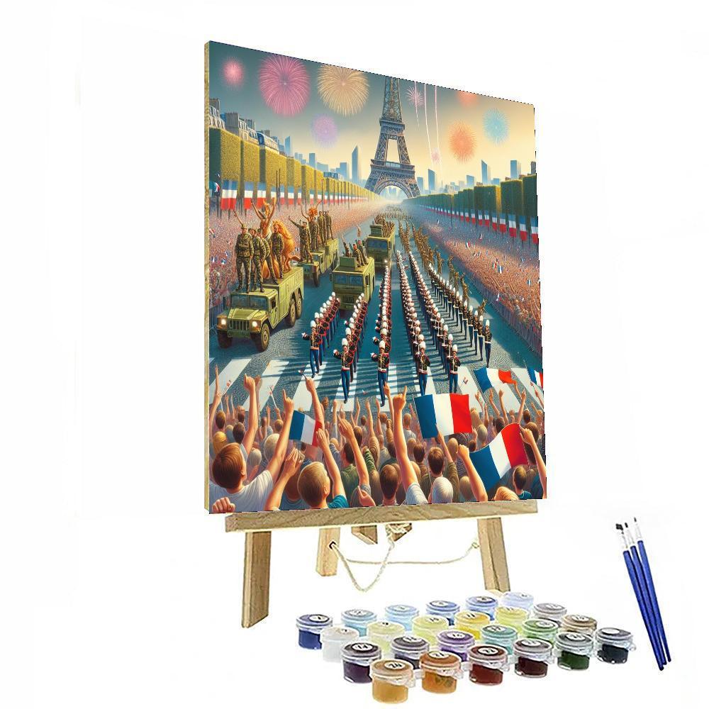 La Fête Nationale - France DIY Paint By Numbers