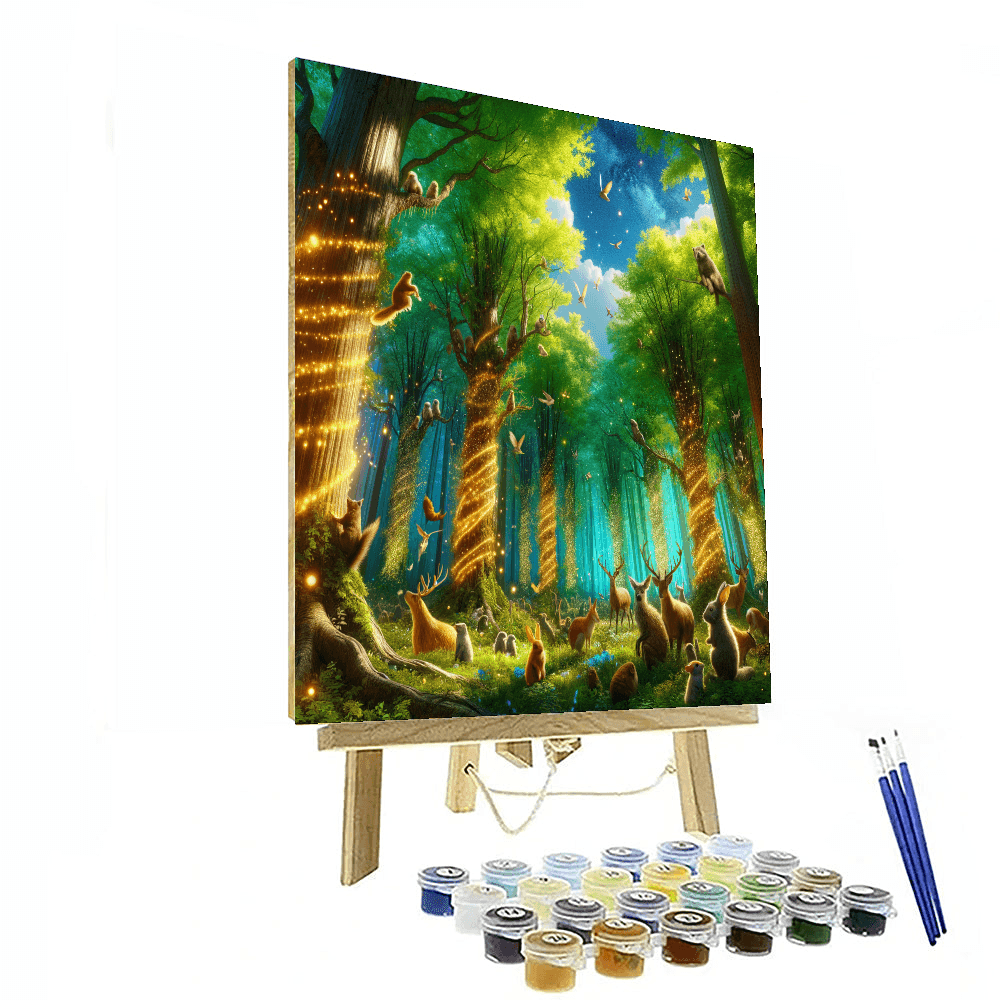 Fairytale Forest Delight Paint By Numbers Kits