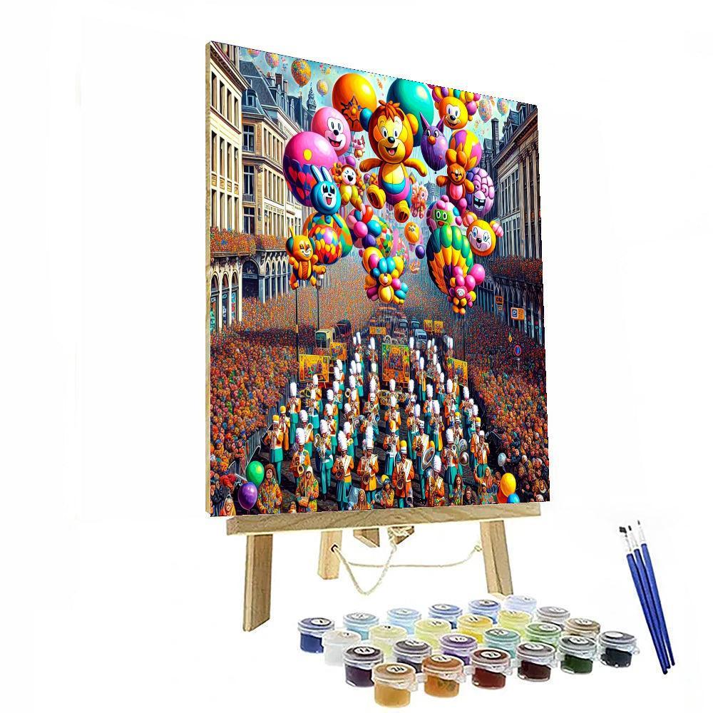 Balloon Day Parade - Belgium Paint By Numbers Art