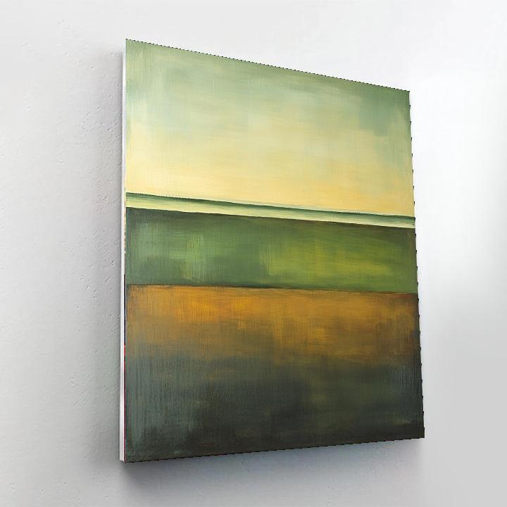 Mark Rothko Inspired Serenity Of Colors  Numbered Painting Kits