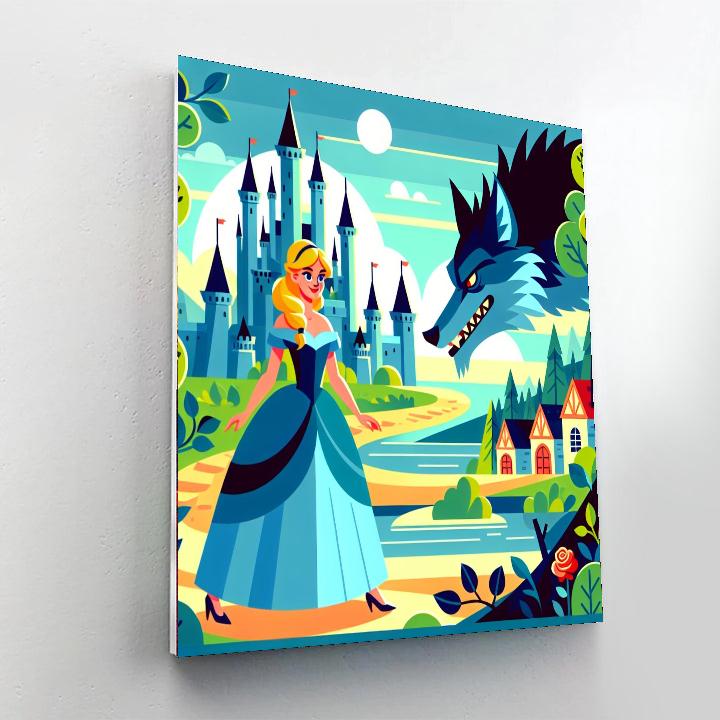 Exploring Fairy Tales Painting Number Kit
