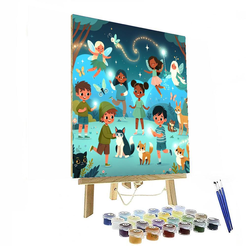 Magic Of The Forest DIY Paint By Numbers