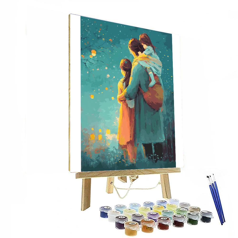 Sweet Dreams Ahead DIY Paint By Numbers