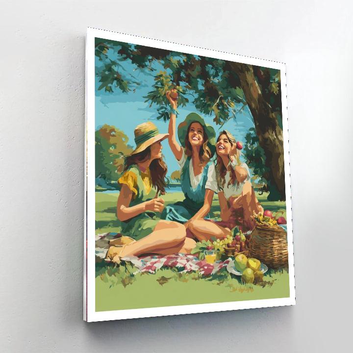 The Bond Of Friendship Numbered Painting Kits