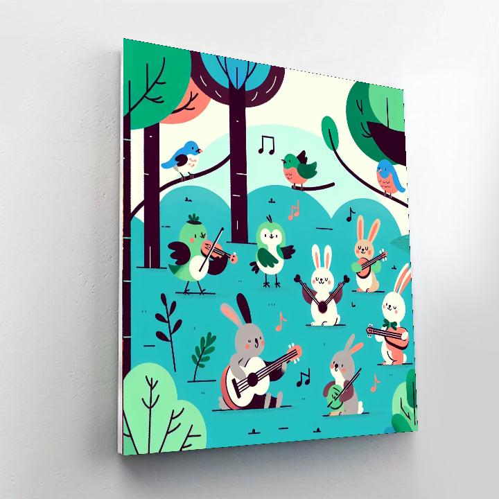 Sweet Forest Symphony Paint By Numbers