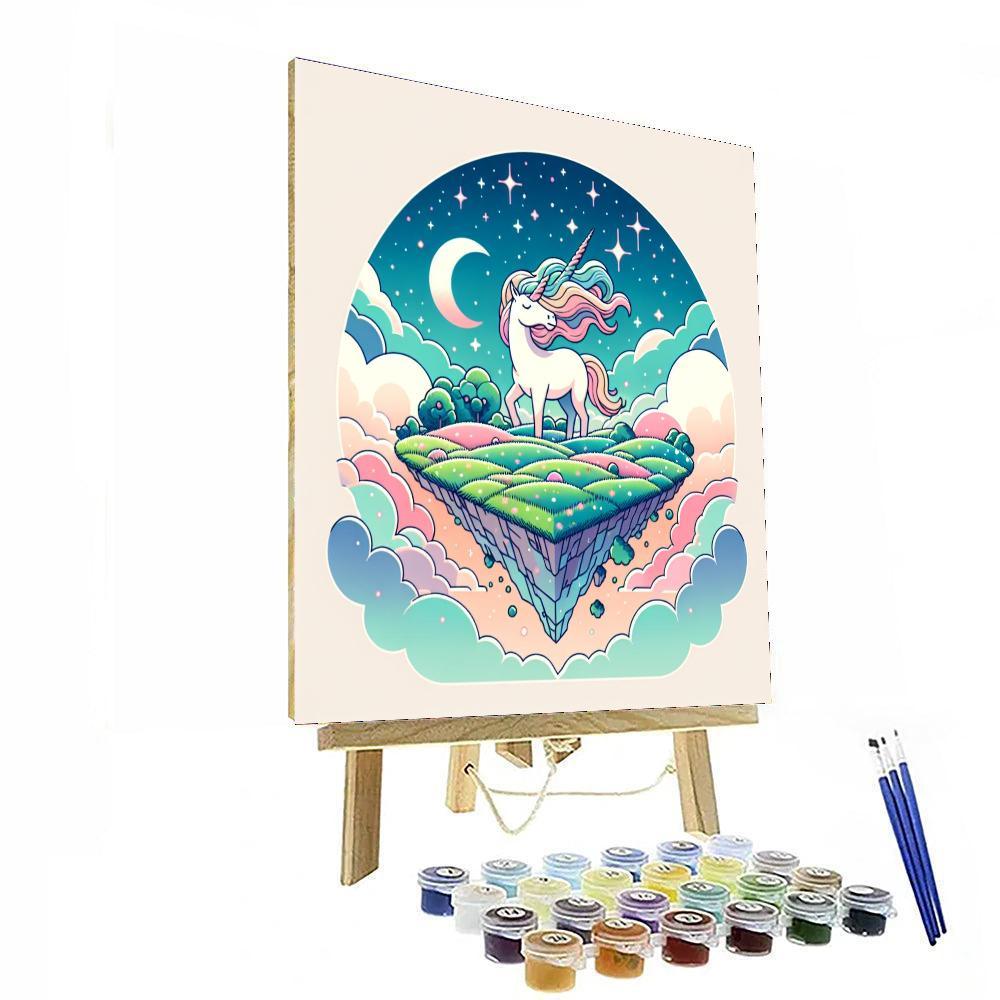 Dreamy Skyland Adventure Painting By Numbers Kit