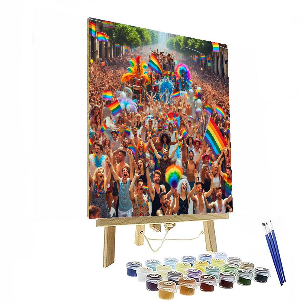 Pride Parade - World Paint By Numbers Kits