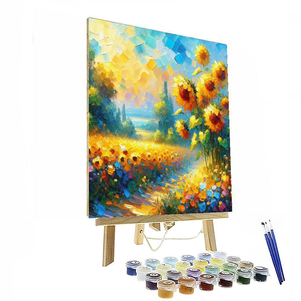 Summer Daydream Number Painting