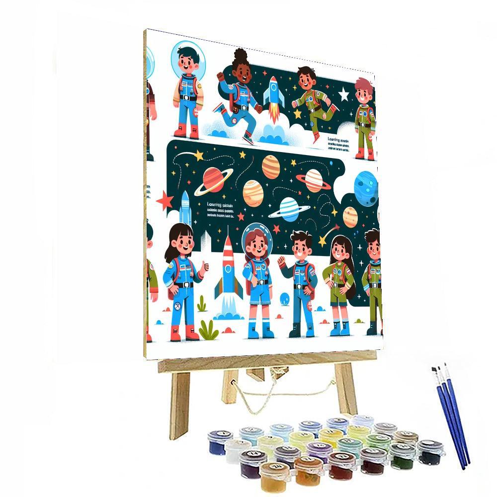 Space Ranger Missions Paint By Numbers