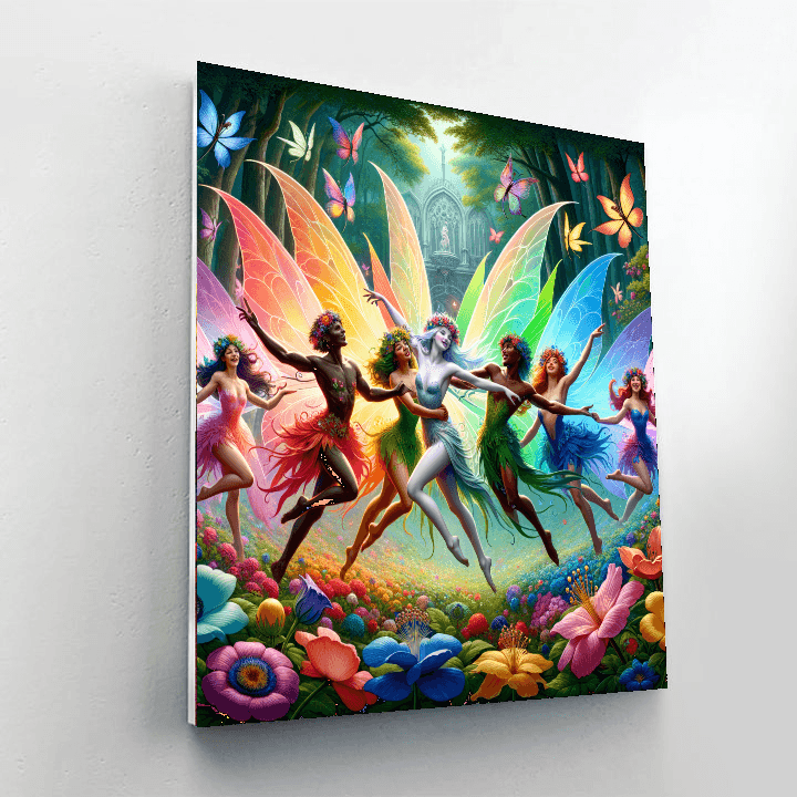 Mystical Forest Fairies Paint By Numbers Kits
