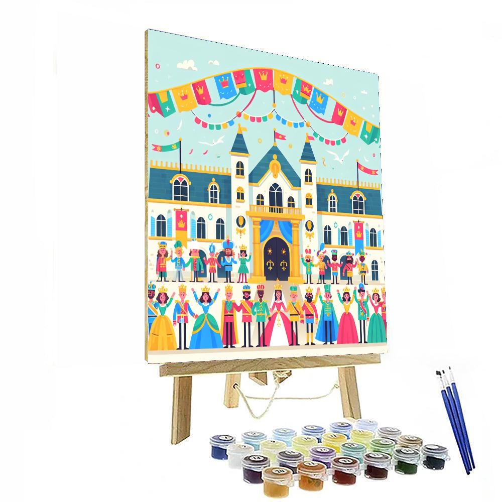 Royal Court Festivities DIY Paint By Numbers
