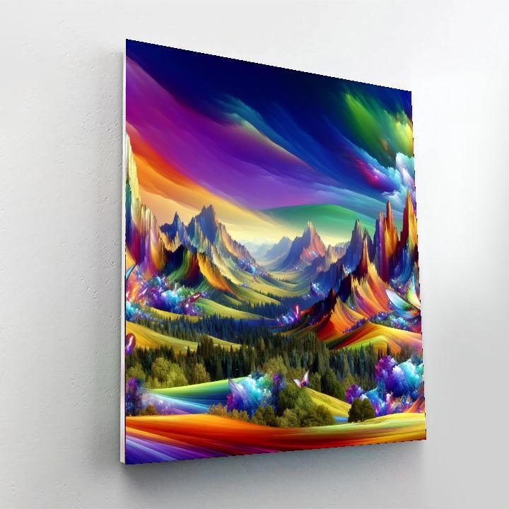 Fantastic Fantasy Landscape Paint By Numbers Kits