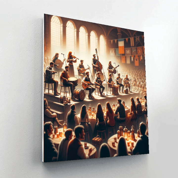 Celtic Connections - Glasgow, Scotland Paint By Number