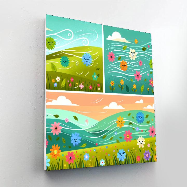 Whistle Of The Wind Numbered Painting Kits