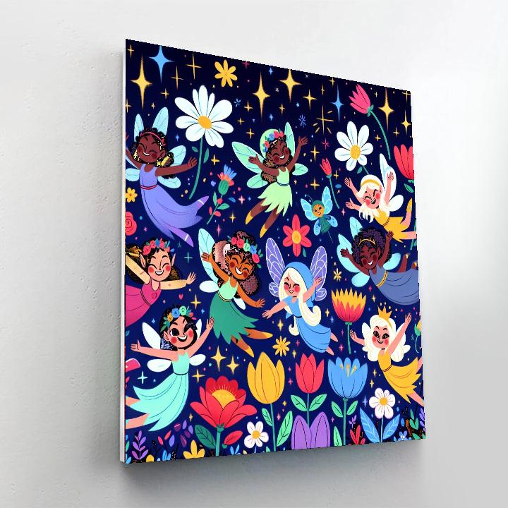 Fairy Friends Painting Number Kit