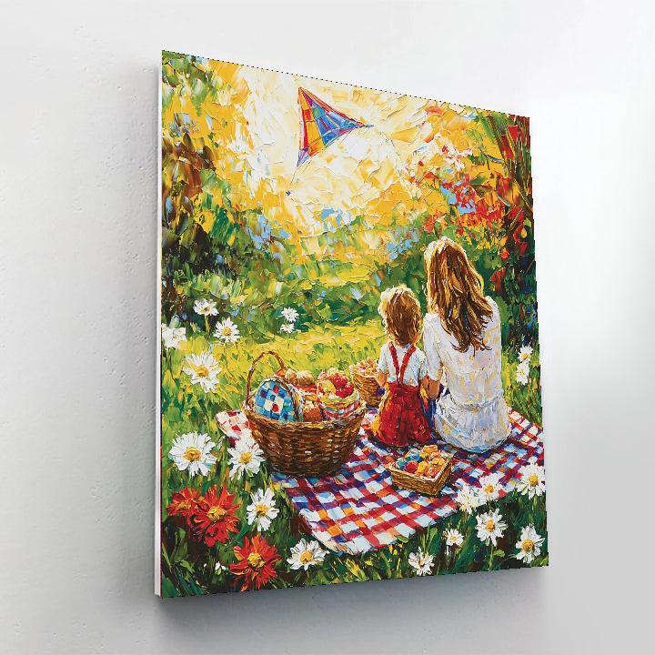 Picnic Of Joy Painting Number Kit