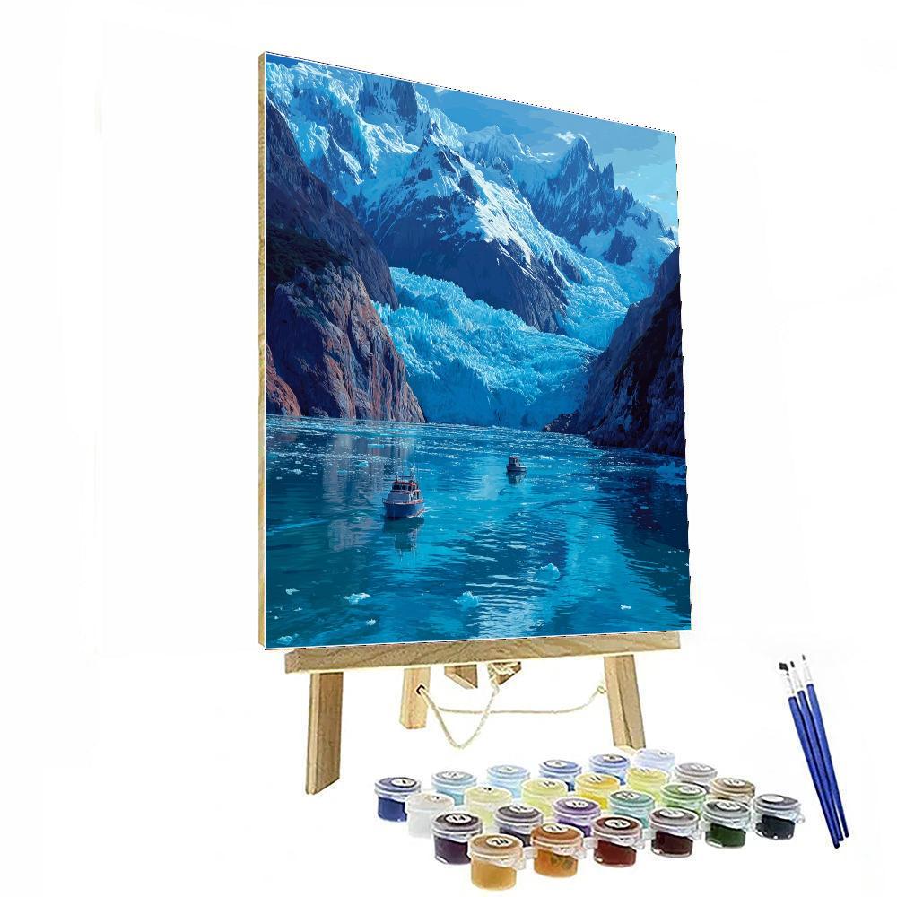 Patagonian Glacier Tours DIY Paint By Numbers