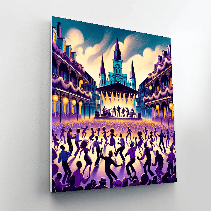 Essence Festival - New Orleans Painting By Numbers Kit