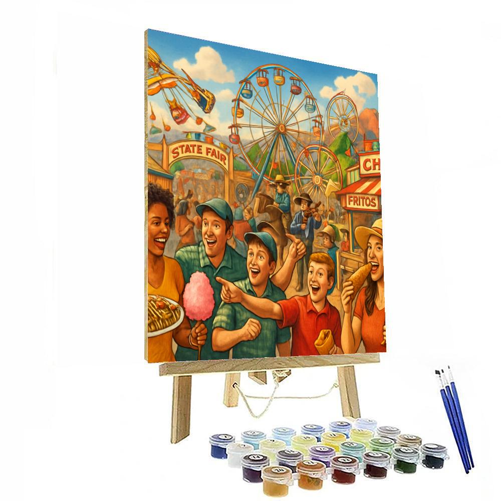 Albuquerque New Mexico State Fair Paint By Numbers Kits