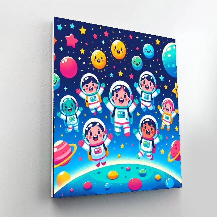 Magical Space Quest Paint By Color