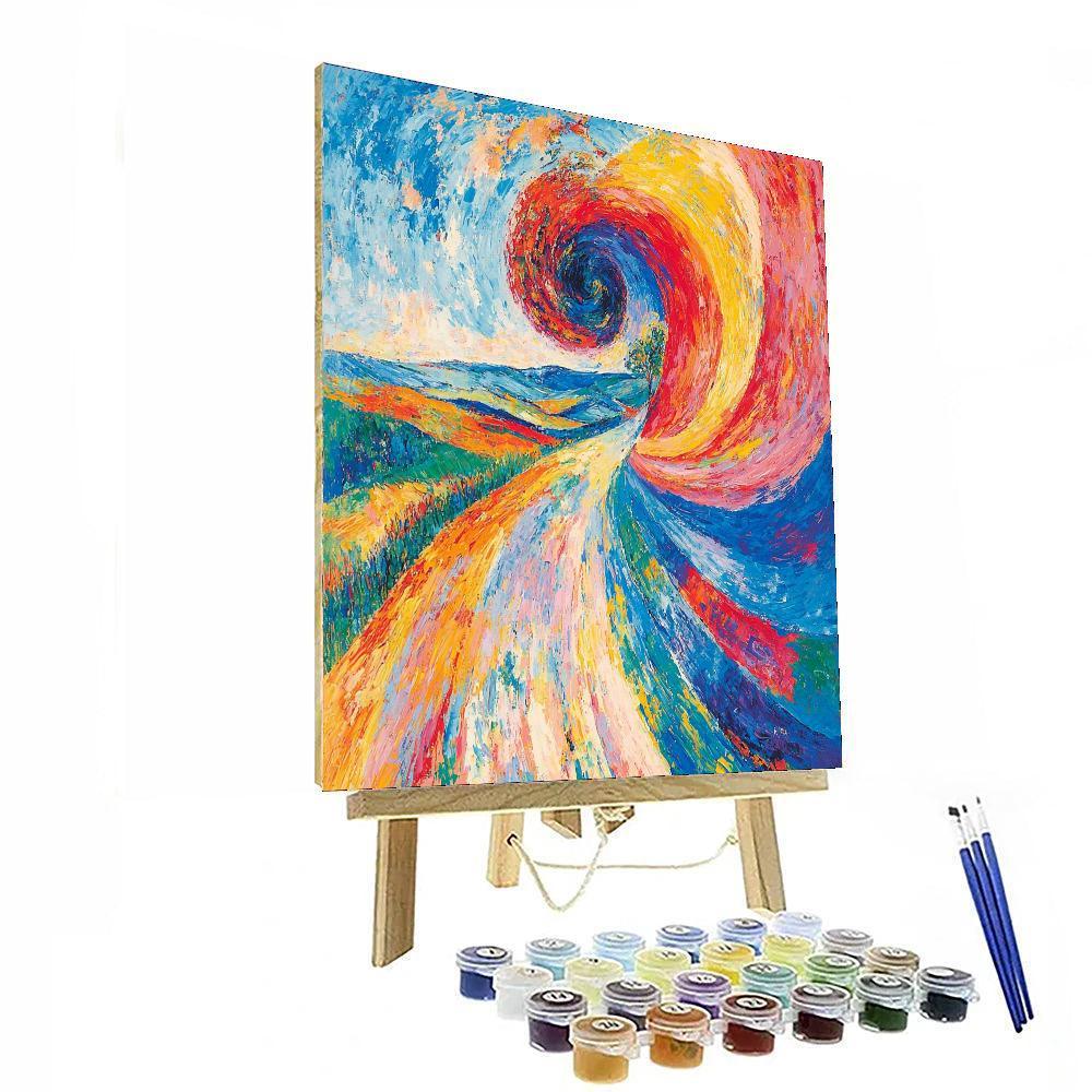 Paul Cézanne Inspired Whirling Patterns Of Emotion  Paint By Numbers Kits
